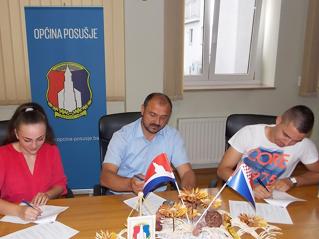 Potpisani ugovori za financiranje projekata mladih s područja općine Posušje