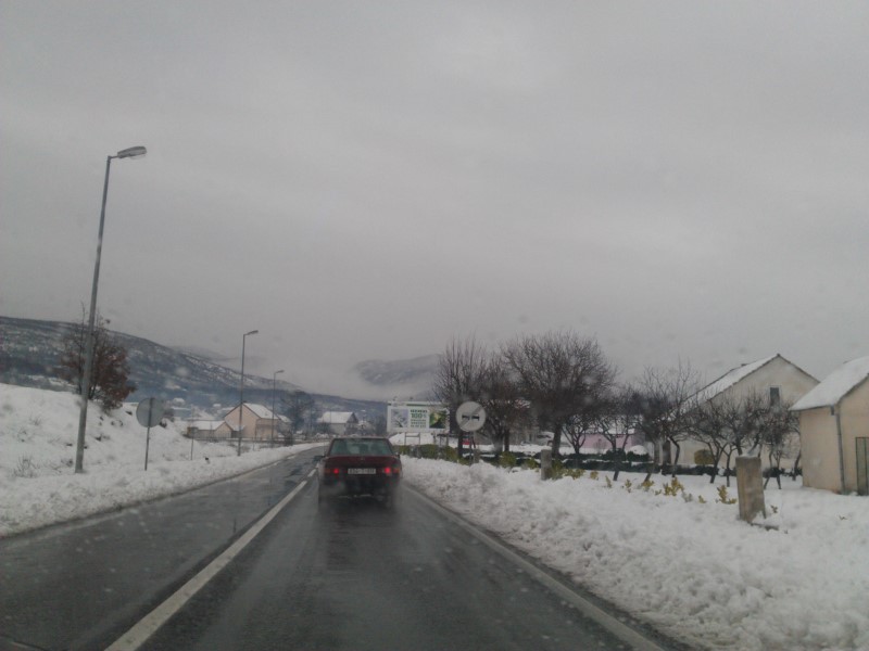 Jutros kiša i snijeg, krajem danas promjena vremena u BiH