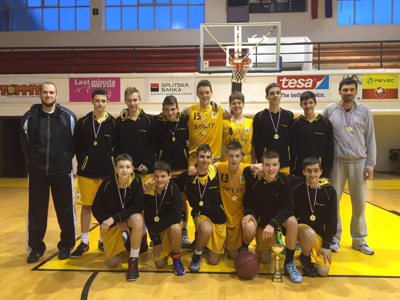 SPLIT: Predkadeti KK Posušje osvojili drugo mjesto na turniru “Split 2015”