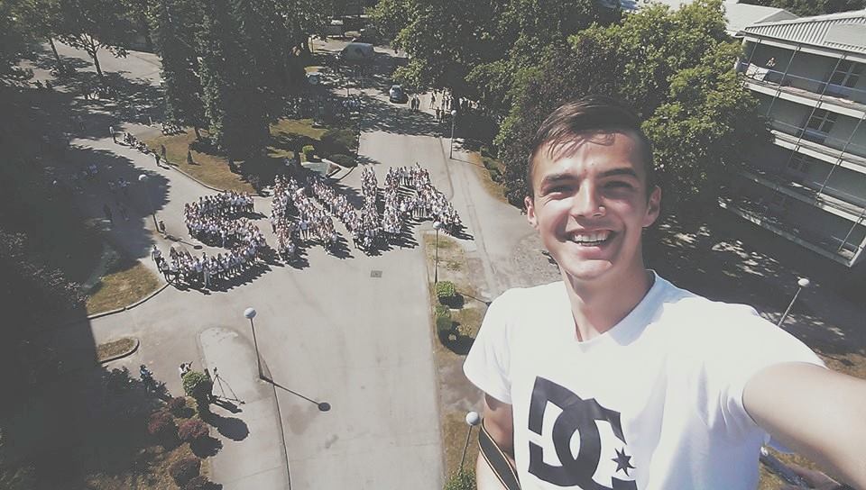 Posušanin Mate Stipić snimio studentski selfie godine!