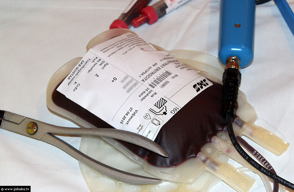 Zbog nedostatka krvi u SKB Mostar, Crveni križ Posušje najavljuje akciju darivanja krvi