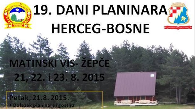 Dani planinara Herceg – Bosne 2015.