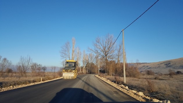 Radovi na dionici od Blidinja prema Tomislavgradu