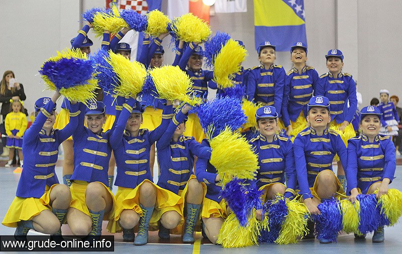 FOTO: U Grudama održano XIV. Državno prvenstvo mažoretkinja