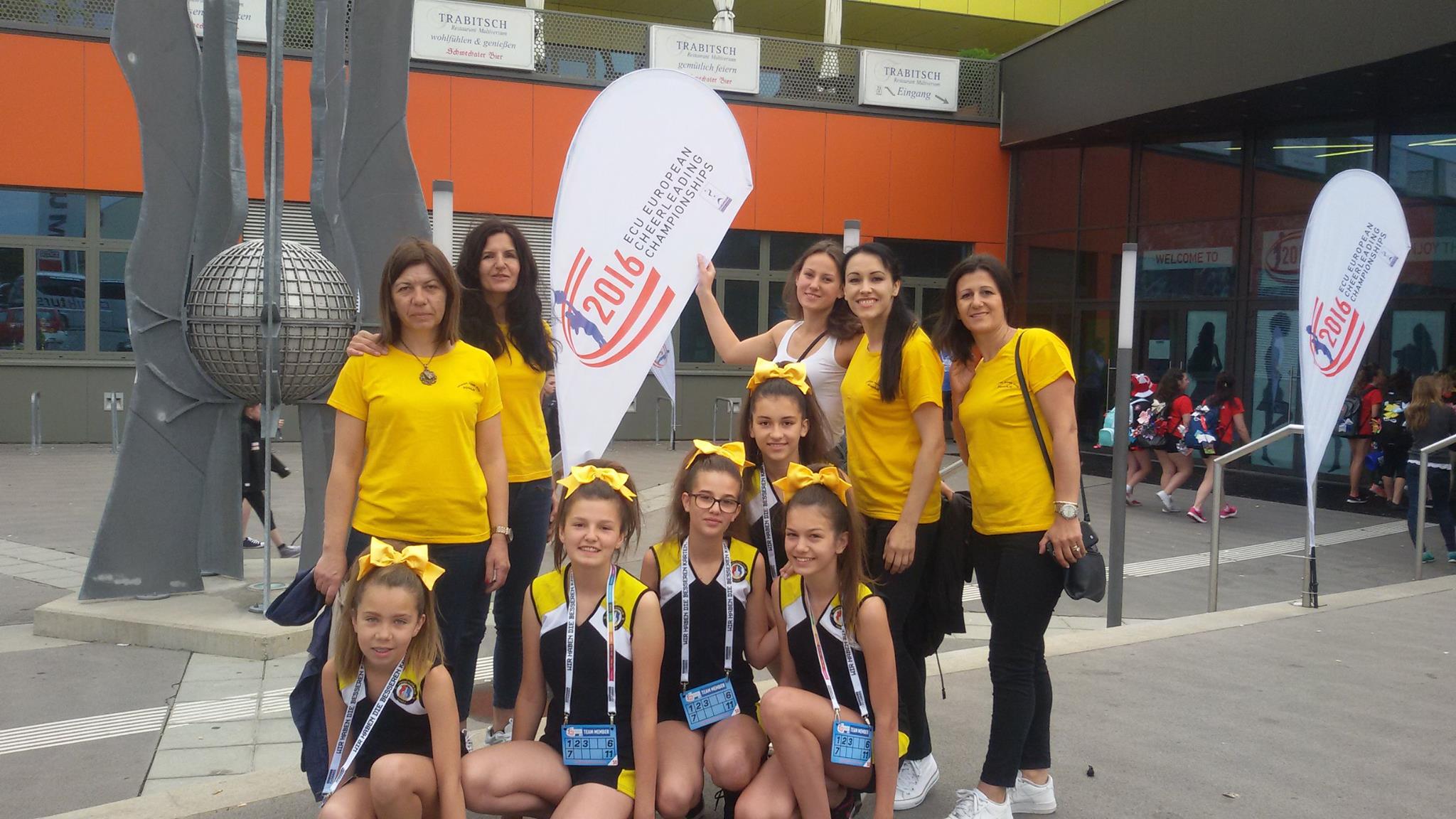 Hrvatski plesni klub “Posušje” nastupio na Europskom cheerleading prvenstvu u Beču