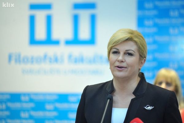 Grabar-Kitarović pokreće inicijativu za izmjene Dejtonskog mirovnog sporazuma