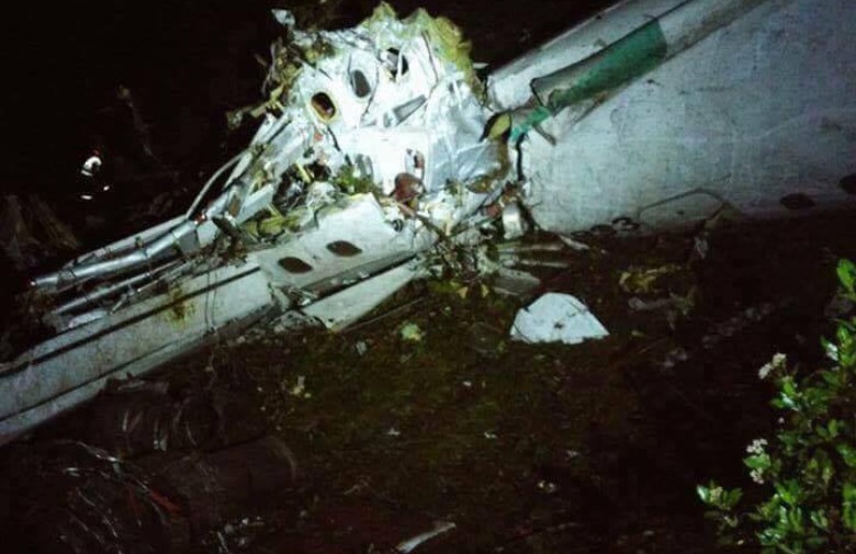 NESREĆA KOD MEDELLINA Zrakoplov se srušio u Kolumbiji: Prevozio 81 osobu, a na letu je bila i brazilska nogometna momčad