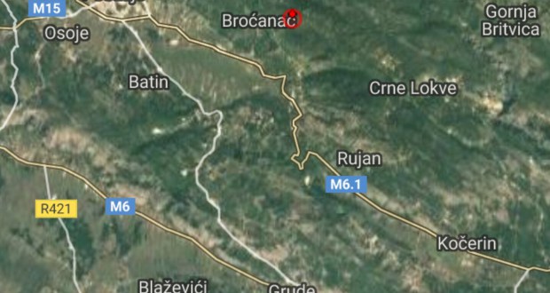 Novi potres u Hercegovini, epicentar kod Posušja