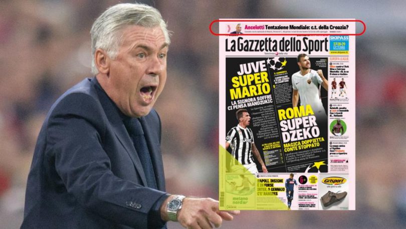Senzacija iz Italije: Ancelotti će voditi Hrvatsku na Svjetskom prvenstvu?