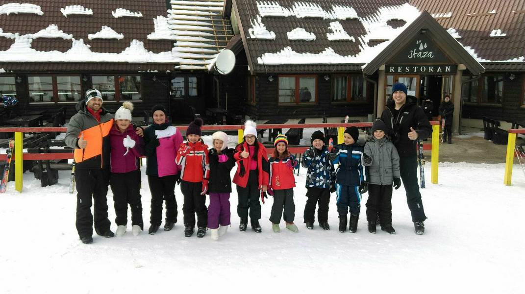 Blidinje: Polaznici sportske akademije iz Gruda i Posušja uživali na skijanju
