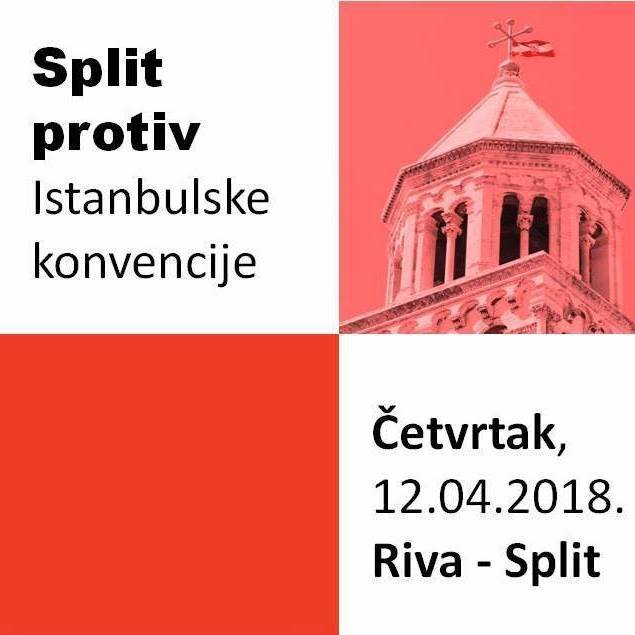 PODSJEĆAMO: Danas je veliki prosvjed protiv Istanbulske konvencije u Splitu – ne propustite ga!