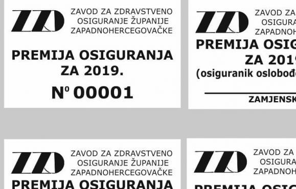 ZZO ŽZH: Od danas započinje distribucija markica za 2019. godinu