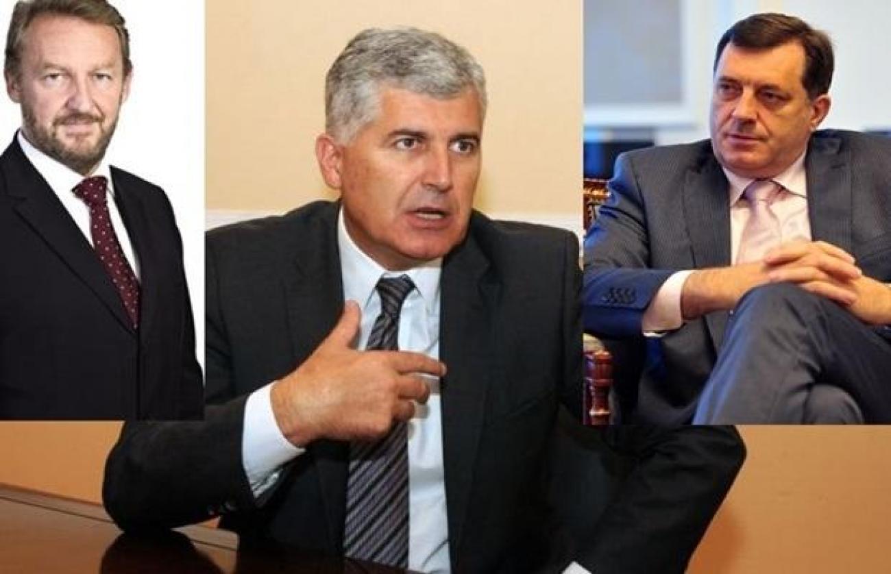 Dodik, Čović i Izetbegović dogovorili principe vlasti, idući tjedan o podjeli resora
