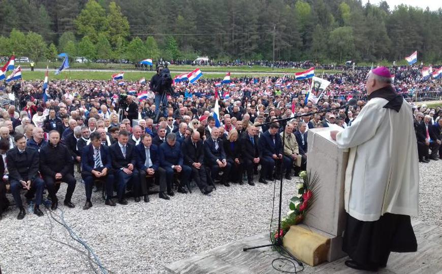 Obilježena 74. godišnjica Bleiburške tragedije, obljetnici nazočilo izaslanstvo HDZ-a BiH i Hrvatskog narodnog sabora