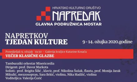Napretkov tjedan kulture u Mostaru