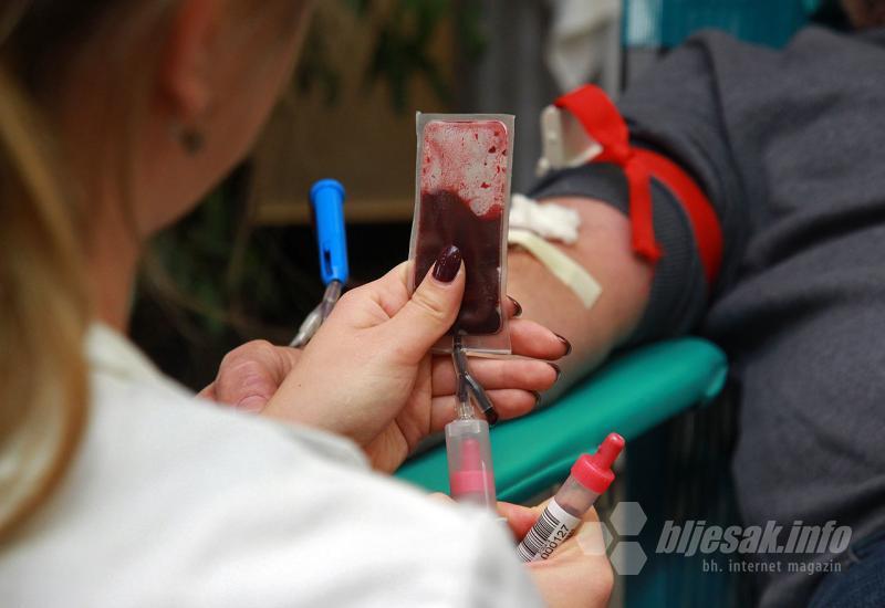SKB Mostar: Iz Centra za transfuziologiju Mostar apel za darivanje krvi, trenutne doze na kritičnoj razini
