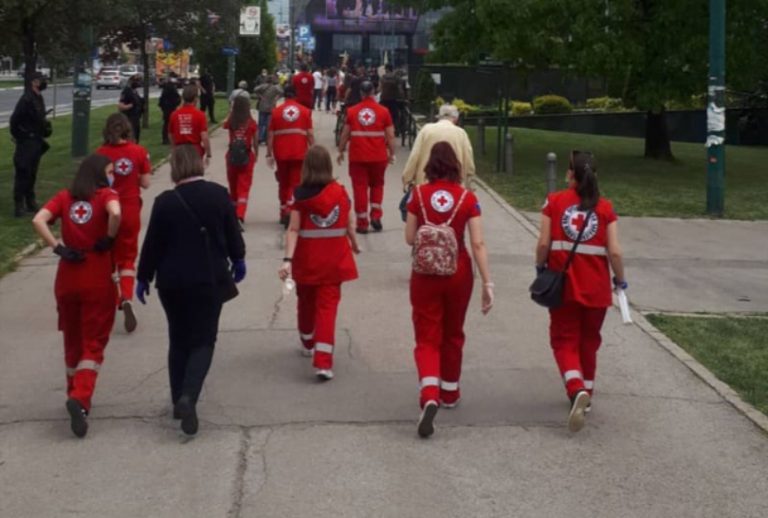 Organizacije Crvenog križa iz četiri županije oštro osudile prosvjedovanje volontera u Sarajevu