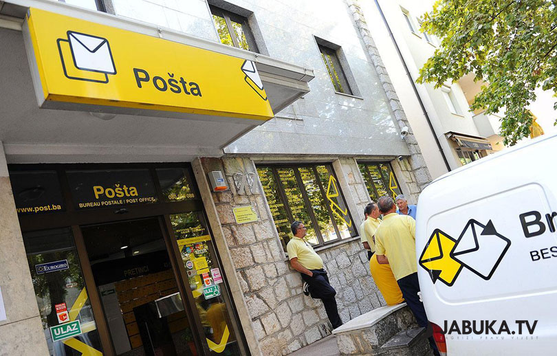 Nova radna vremena poštanskih ureda Hrvatske pošte Mostar