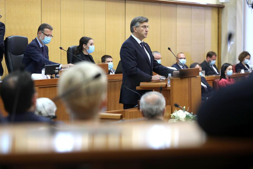 Sa 76 glasova potvrđena nova Plenkovićeva vlada, 59 ih je bilo protiv