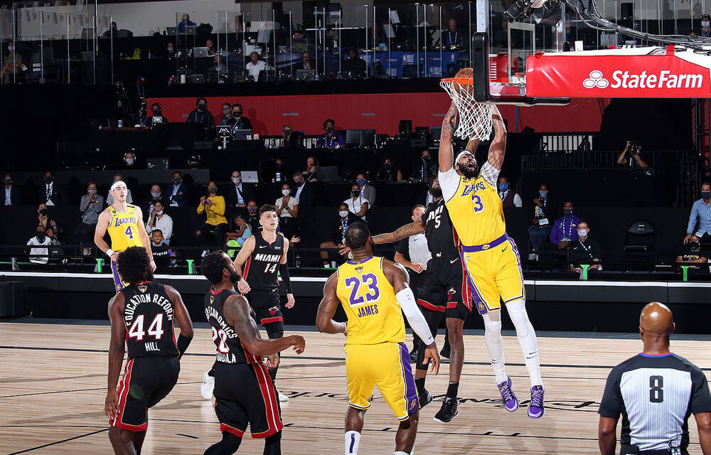 Lakersi uvjerljivi protiv Miamija u prvoj utakmici finala NBA