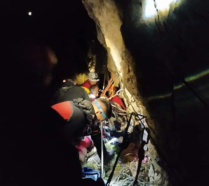 HGSS STANICA POSUŠJE: Spašena jedna osoba u kanjonu “BRINA”