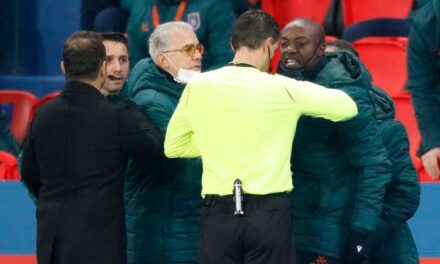 Utakmica Lige prvaka prekinuta nakon što je sudac rasistički uvrijedio trenera