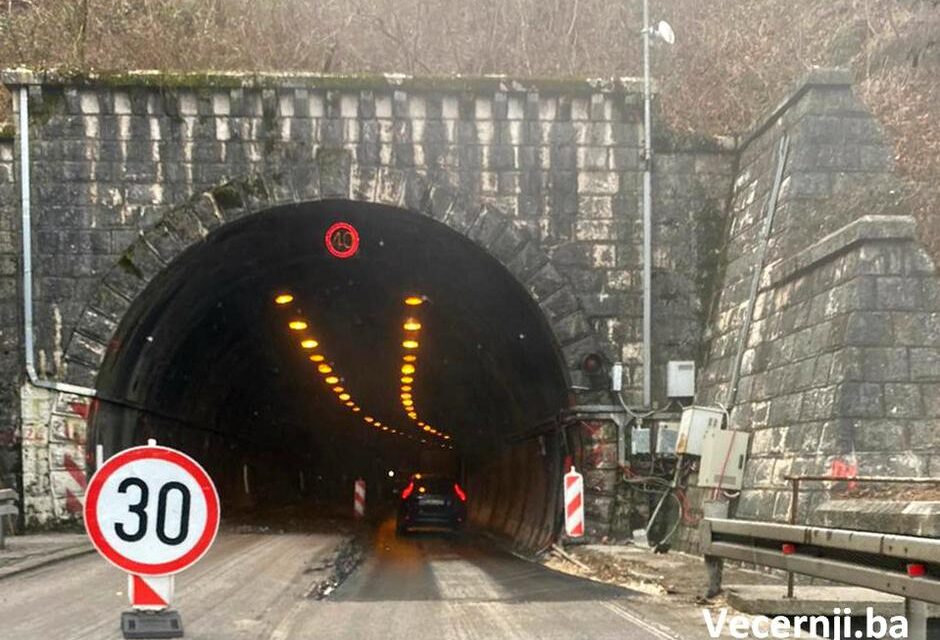 FOTO: Rekonstrukcija tunela Crnaja, radovi se izvode 24 sata u kontinuitetu