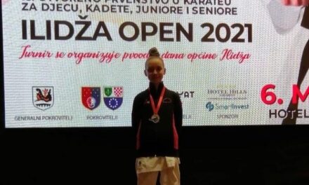 Ivana Čamber prva na 15. otvorenom prvenstvu u karateu na Ilidži