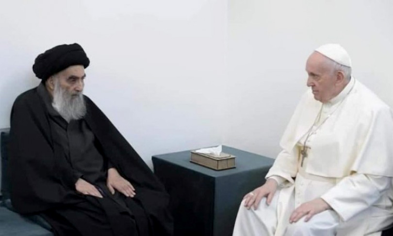 Papa boravi u Iraku: Sastao se sa šiitskim imamom, a u Uru pozvao na mir i bratstvo