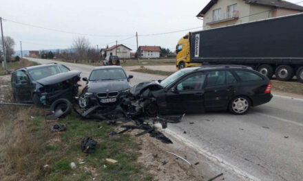 U sudaru četiri automobila ozlijeđene osobe iz Širokog Brijega, Posušja i Tomislavgrada