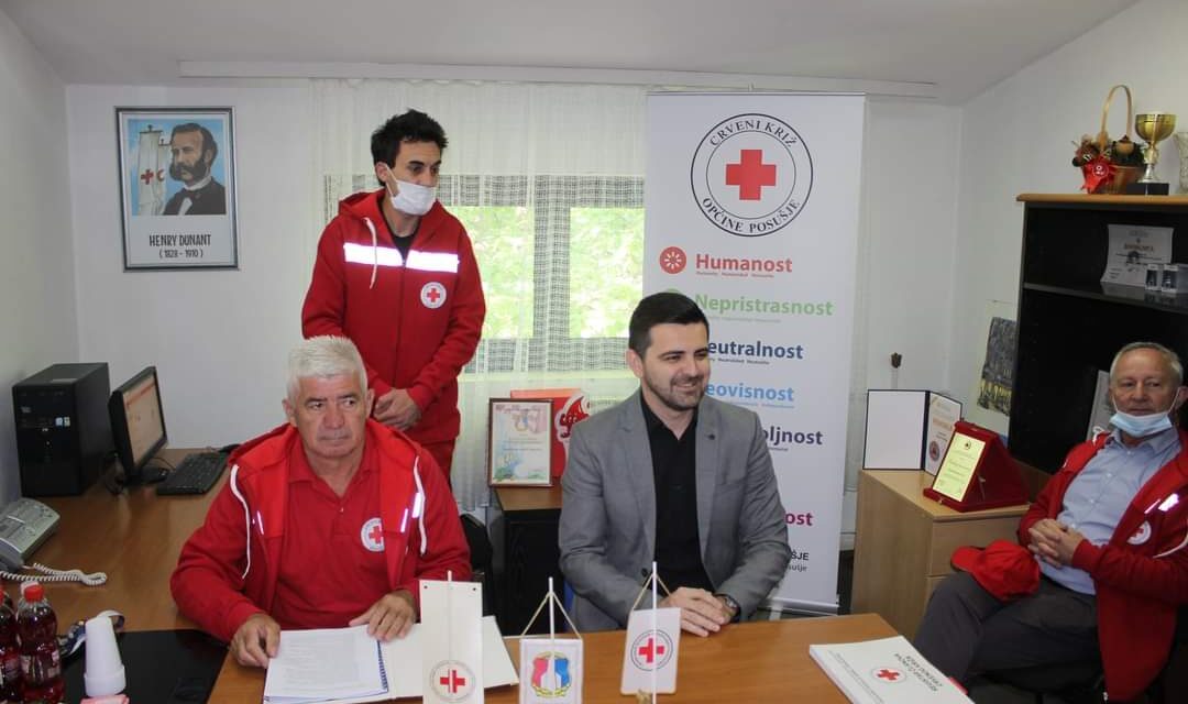Načelnik Begić S POsuškim društvom Crvenog križa: Suradnja je snažna i kontinuirana