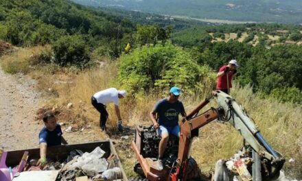 Članovi ekološke udruge “Didovina” Širića Brig Broćanac očistili još jednu divlju deponiju!