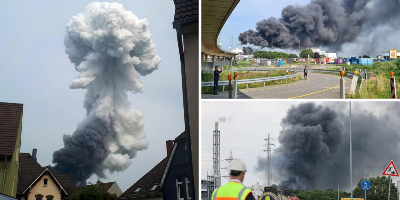 Eksplozija u Leverkusenu, širi se otrovni oblak. Najmanje jedna osoba poginula