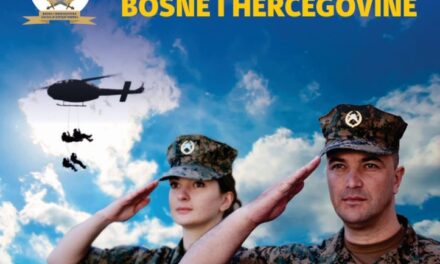 Javni natječaj za prijem kandidata u profesionalnu vojnu službu u početnom činu časnika Oružanih snaga Bosne i Hercegovine