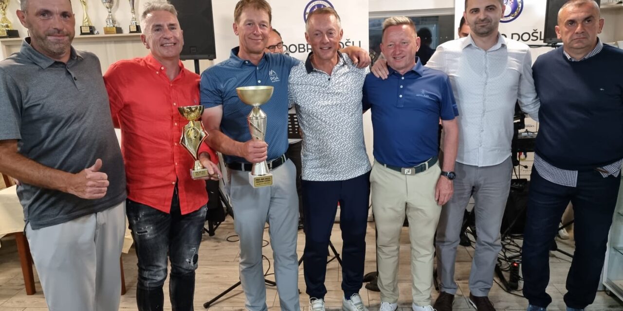 Urban Legat iz Slovenije pobjednik prvog profesionalnog golf turnira u Posušju