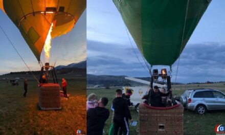 Na Blidinju testiran balon na vrući zrak