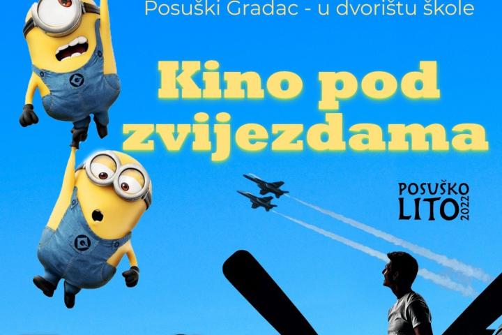 Posuško lito: Večeras i sutra Kino pod zvijezdama!
