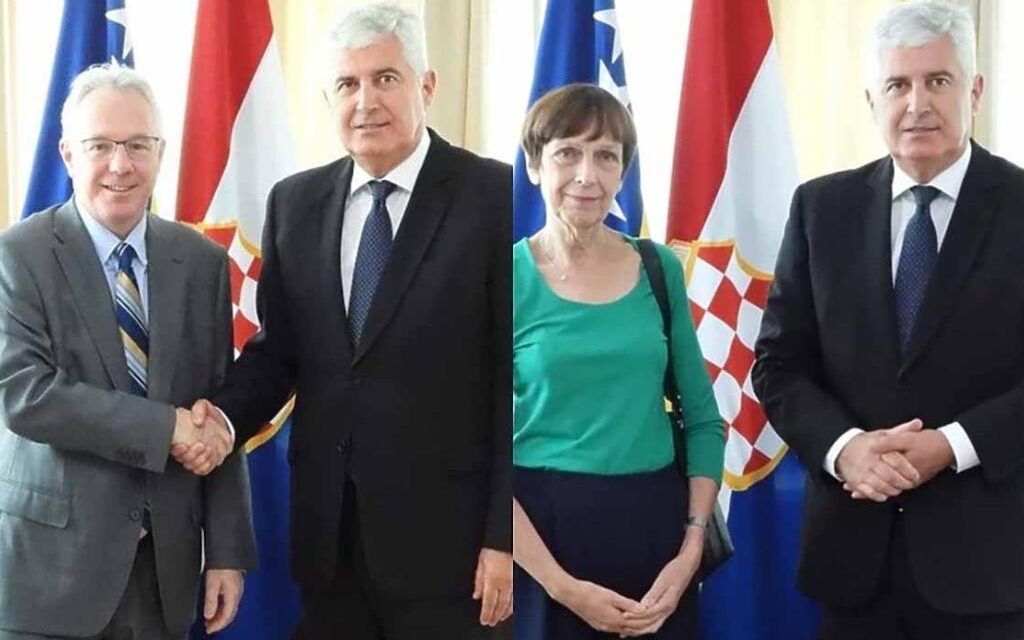 Čović se i danas sastao sa veleposlanicima najvažnijih država svijeta, bošnjački komentatori po portalima mu odaju priznanje da je izmislio politiku za Bakira i Komšića
