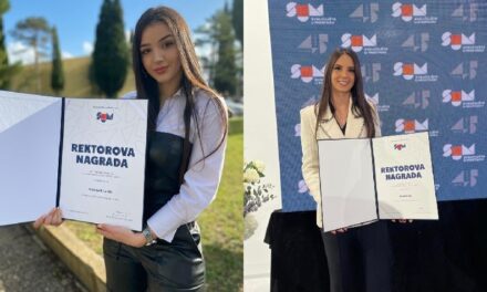 Dvije Posušanke dobitnice su Rektorove nagrade Sveučilišta u Mostaru