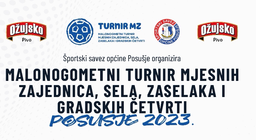 Izvučene skupine turnira mjesnih zajednica općine Posušje 2023.