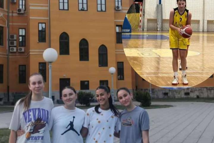 ŽKK Posušje igra finale Sportskih igara mladih: Mila Leko iz ŽKK Posušje na pripremama U-16 reprezentacije