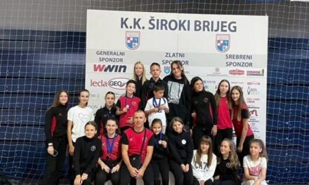 Devet medalja za članove Karate kluba Posušje na ligi Hercegovine u Širokom Brijegu