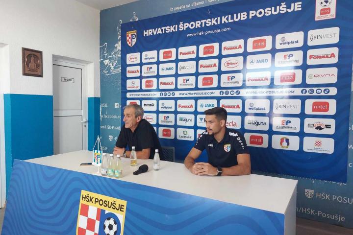 Trener Posušja Karačić i veznjak Erick uoči utakmice s Veležom: „Bez obzira na probleme u igračkom kadru, u Mostar se idemo nadigravati i razveseliti navijače našeg kluba“