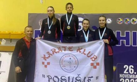 Tri medalje za Karate klub Posušje u Sarajevu