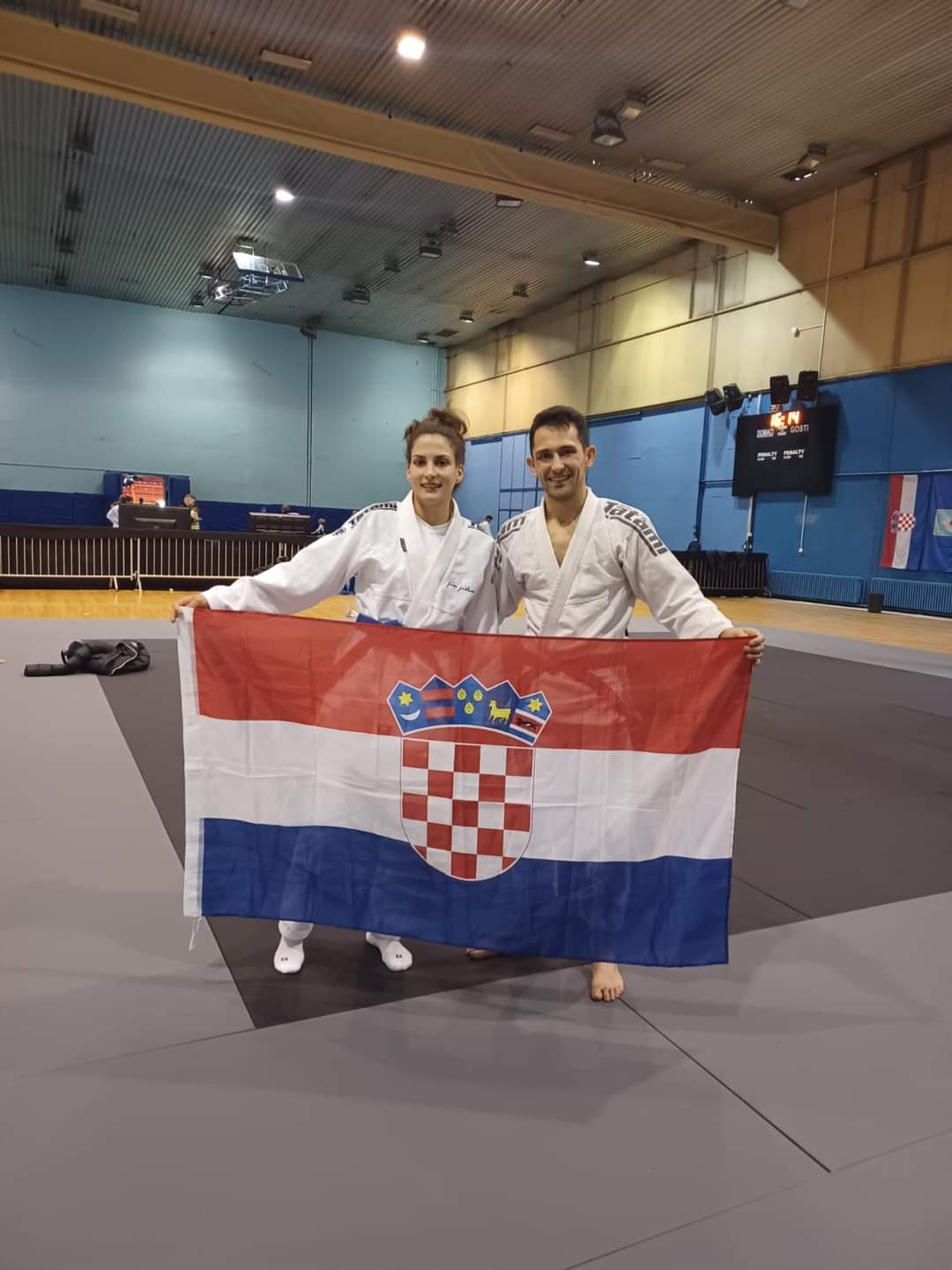 Europsko ju jitsu prvenstvo: Marijana Boban peto mjesto, Danijel Boban deveto mjesto