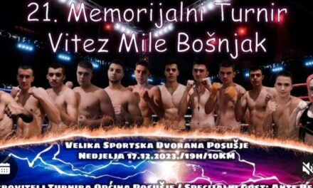 Posušje: 21. memorijalni turnir vitez Mile Bošnjak u nedjelju donosi deset mečeva