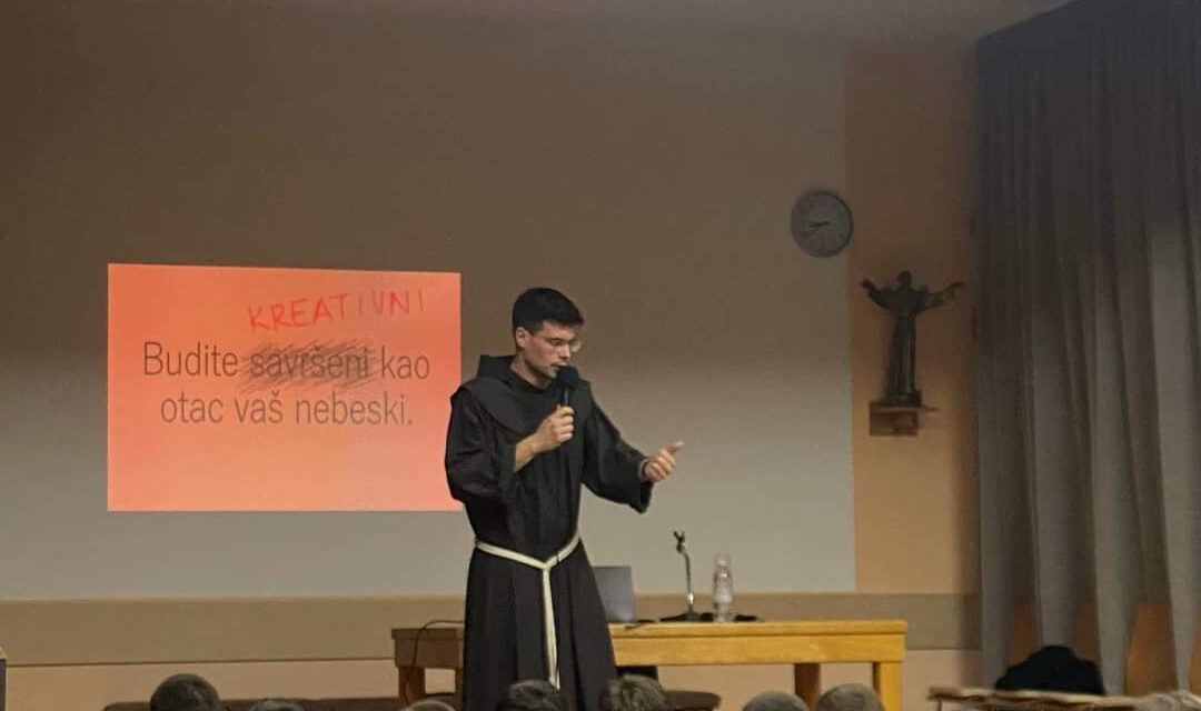 Fra Ante Begić predavač na redovnim susretima Frame