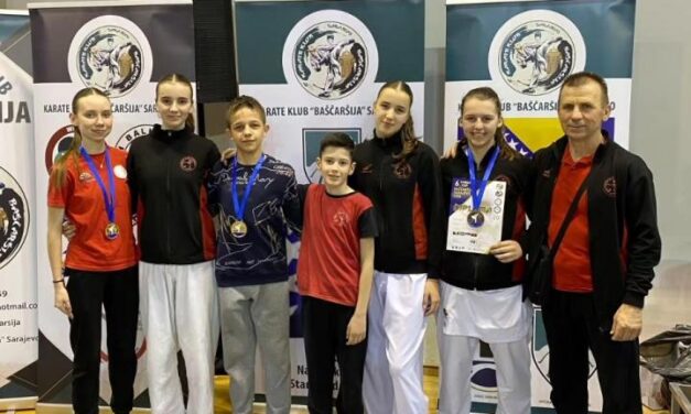 Tri medalje za Karate klub Posušje na 6. Baščaršija karate KUP-u