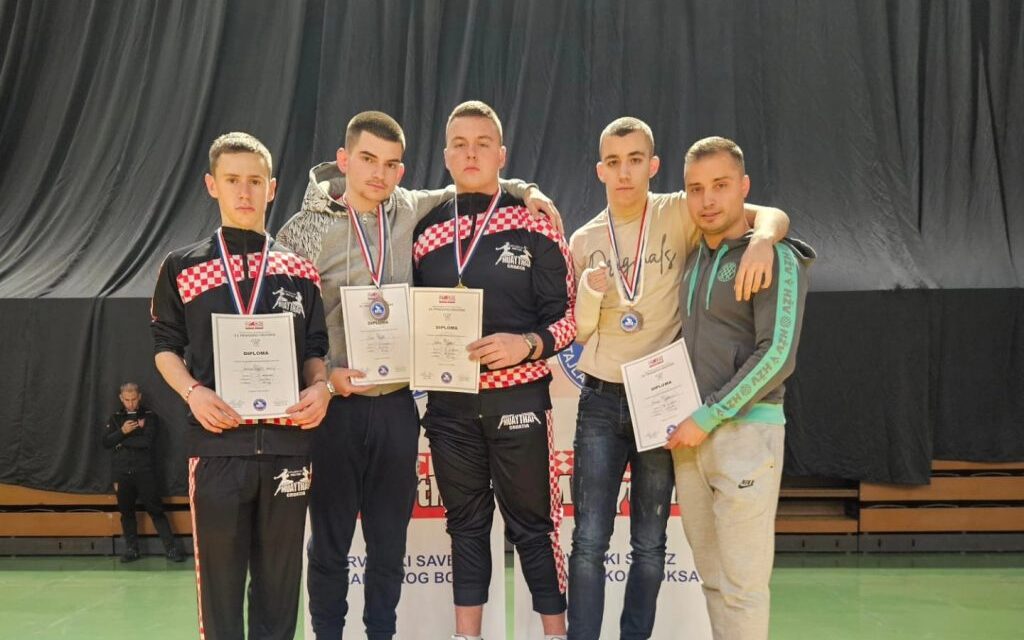 Ivan Miloš brončani na prvenstvu Hrvatske u tajlandskom boksu