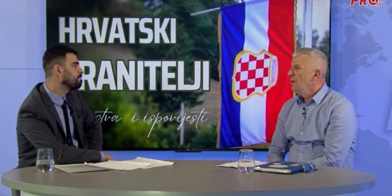 Mladen Bašić gostovao u emisiji HRVATSKI BRANITELJI – iskustva i ispovijesti